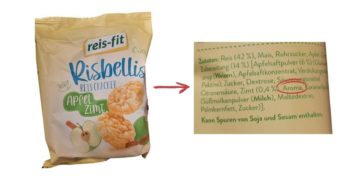 Lebensmittel mit Aroma: Reis-Fit Risbellis (2021)