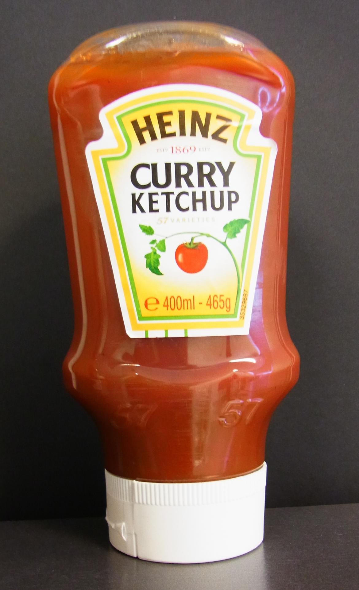 Mogelpackung: Heinz Curry Ketchup 400 Gramm