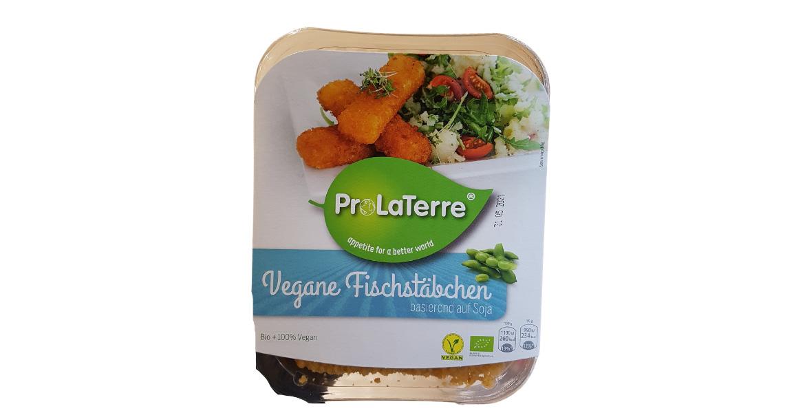 Fisch-Alternativen: ProLaTerre Vegane Fischstäbchen, SoFine Foods B.V.