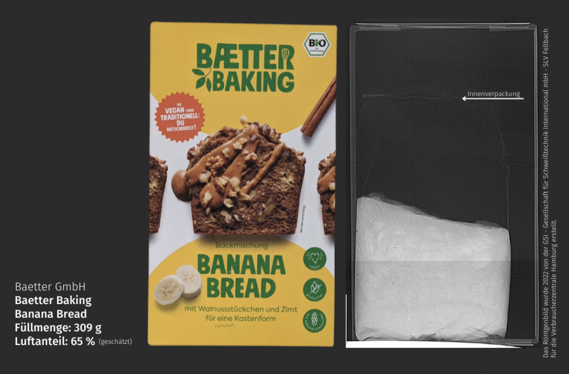 Röntgenbild Luftpackung 2022 Baetter Baking Banana Bread