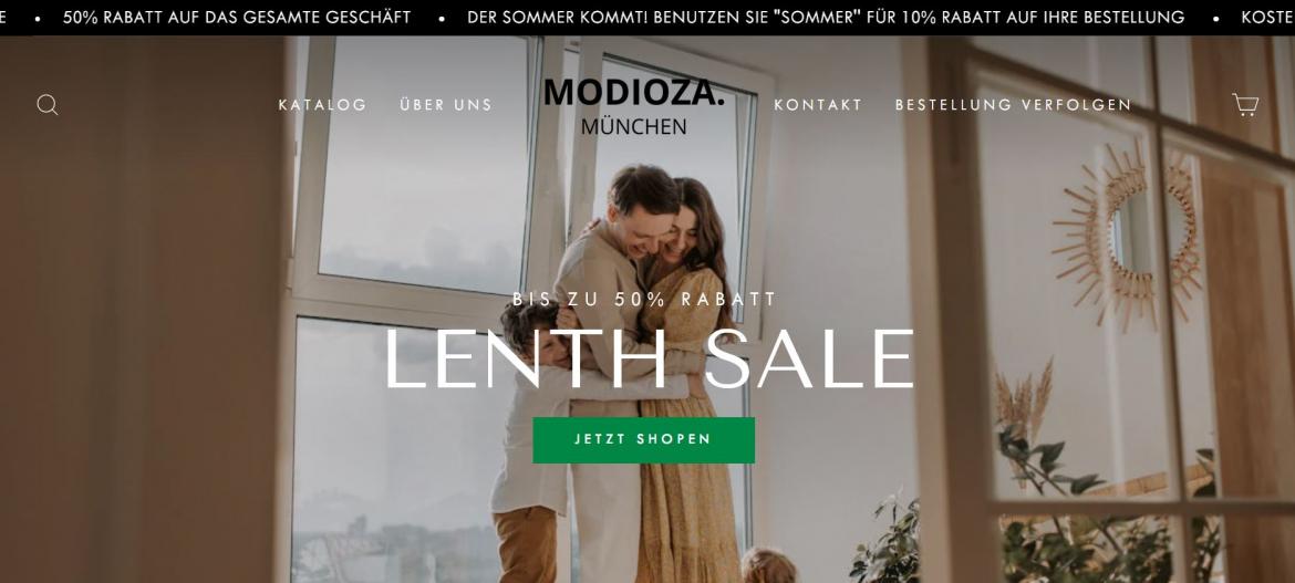 Fake-Shop: modioza.de (2024)