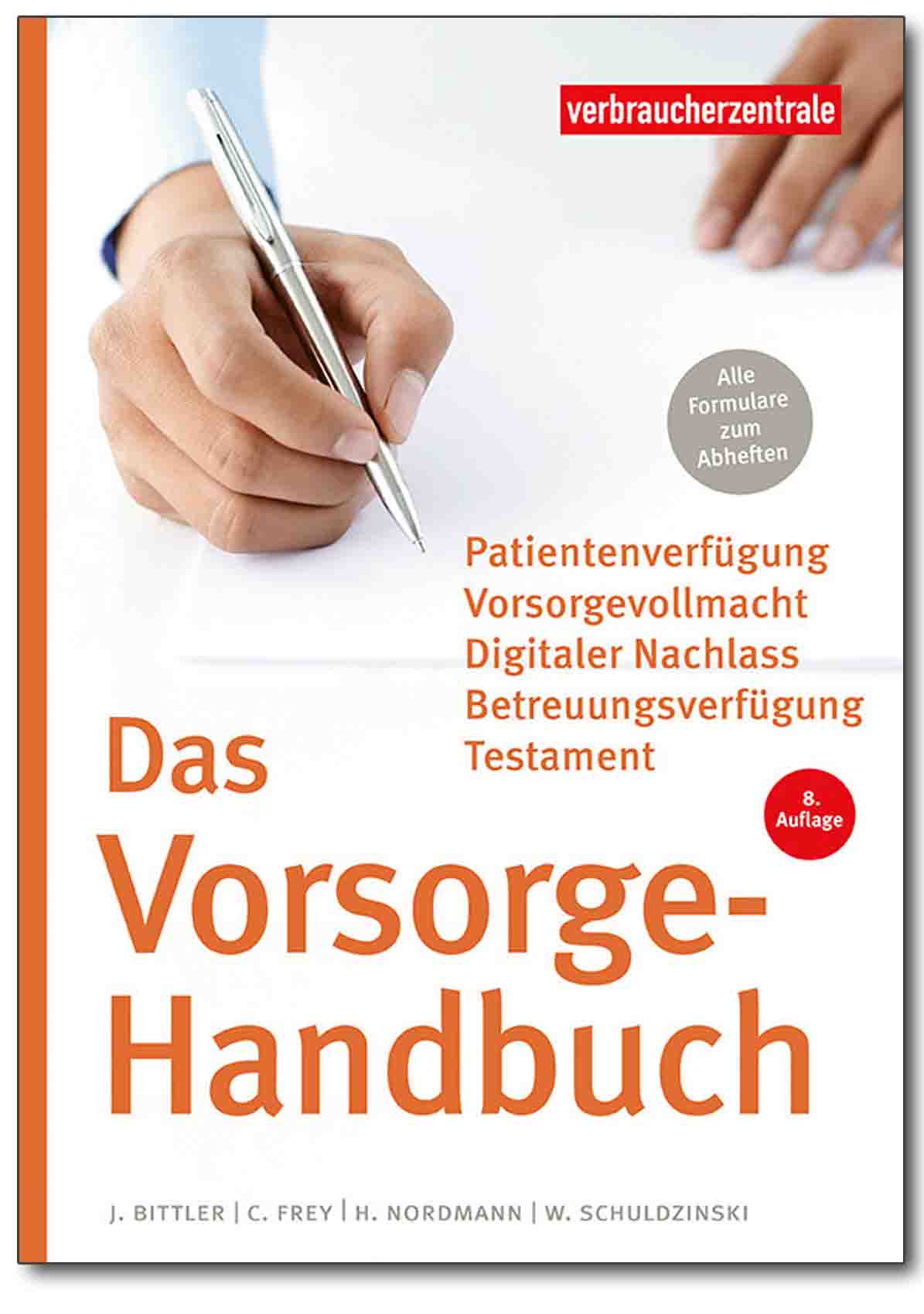 Buch - Das Vorsorge-Handbuch - Verbraucherzentrale Hamburg