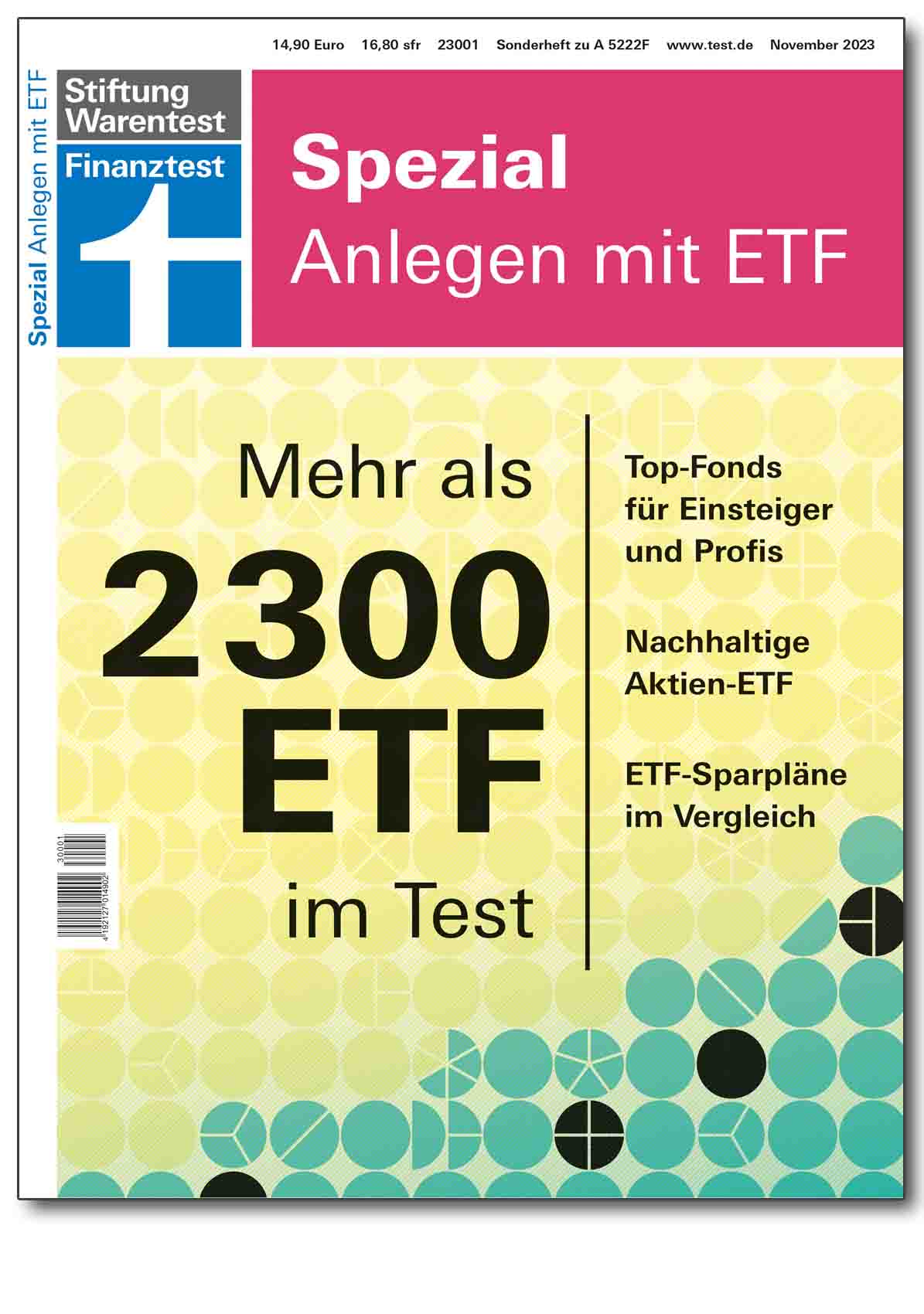 Finanztest Spezialheft: Anlegen mit ETF - Verbraucherzentrale