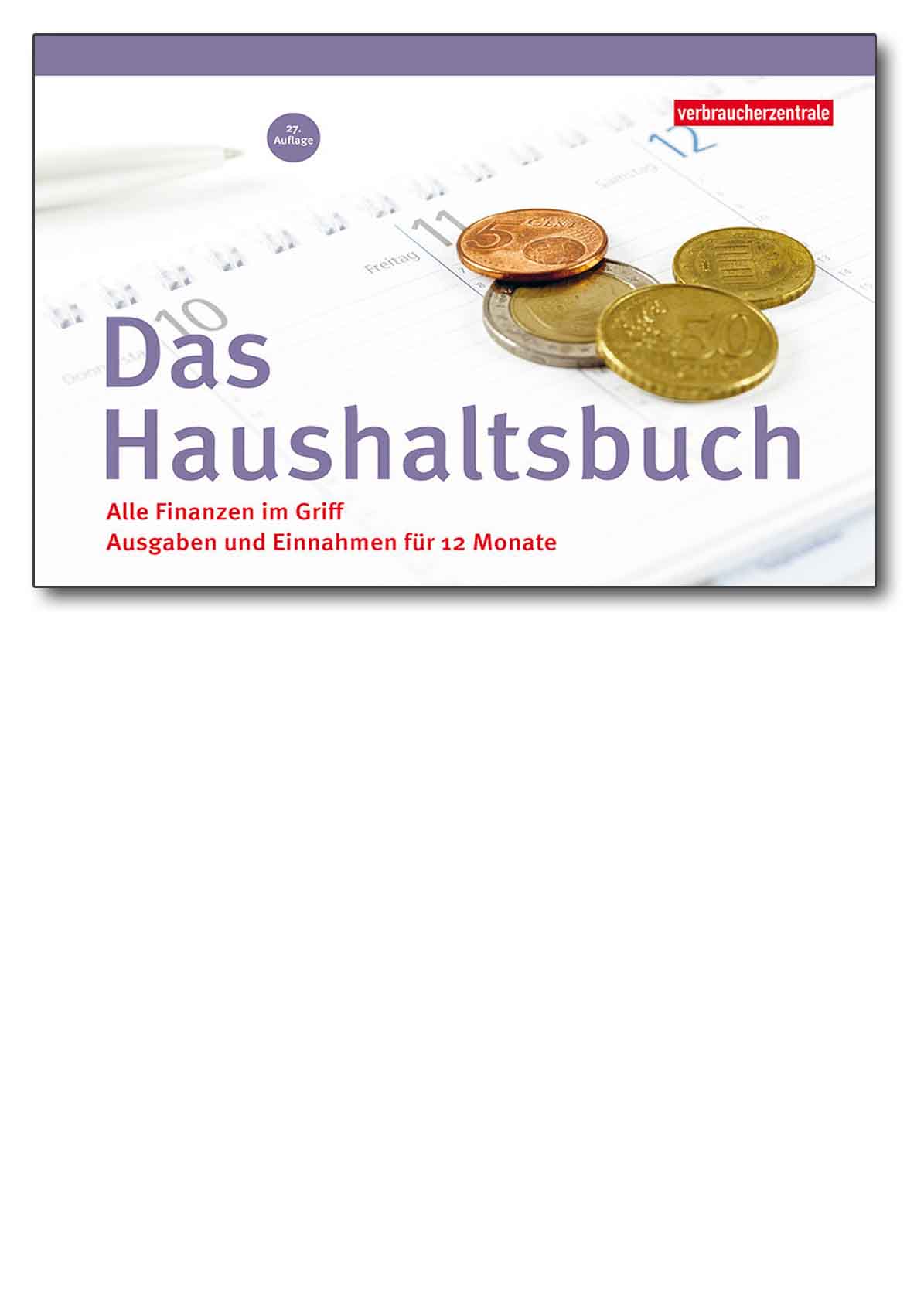 Buch - Das Haushaltsbuch - Verbraucherzentrale