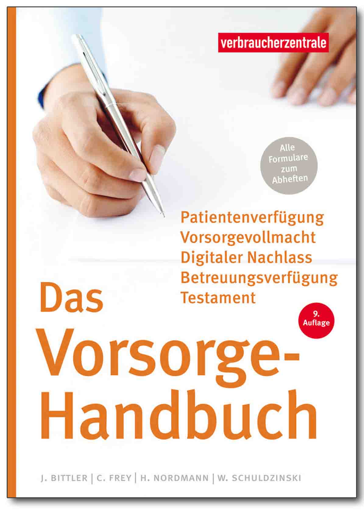 Buch - Das Vorsorge-Handbuch - Verbraucherzentrale Hamburg