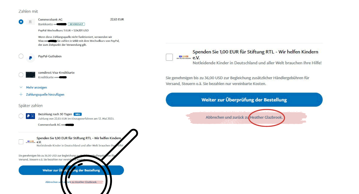 Achtung fieser Paypal Trick in Fake Shops Verbraucherzentrale Hamburg
