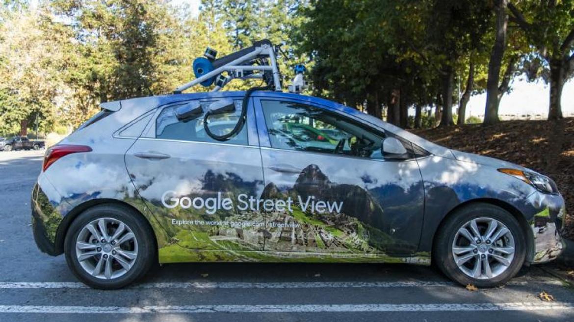 Fahrzeug von Google Street View