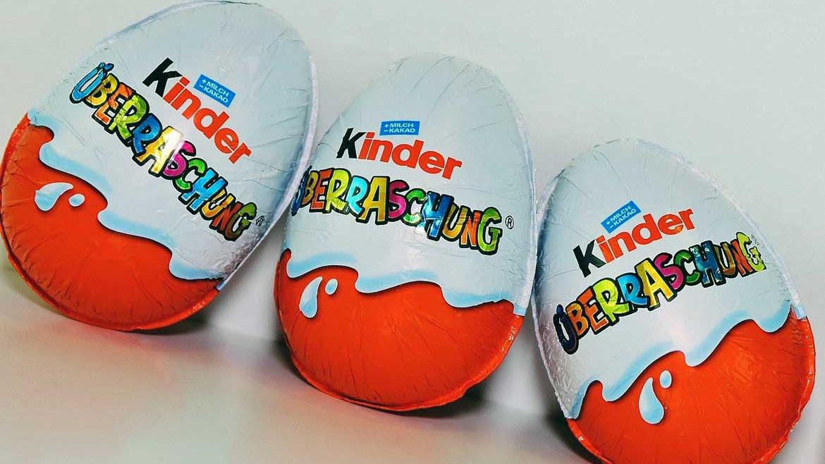 Lebensmittelrückruf: Produktfoto Überraschungsei (2022)
