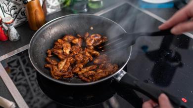 Anbraten in der Pfanne