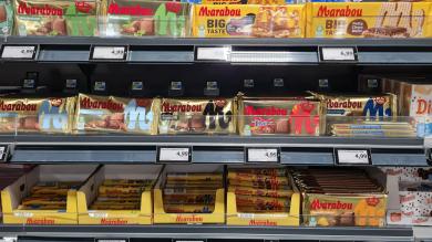 Marabou-Schokolade im Supermarkt