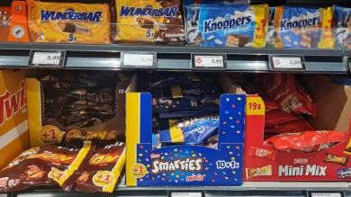Regalbild:Süßigkeiten von Nestlé