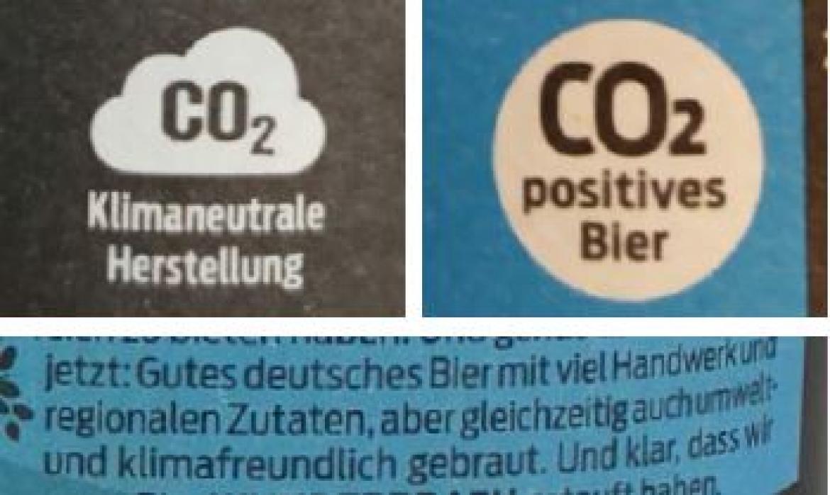 Klimalabel: Auslobung beim Bier von Wunderbräu (2023)