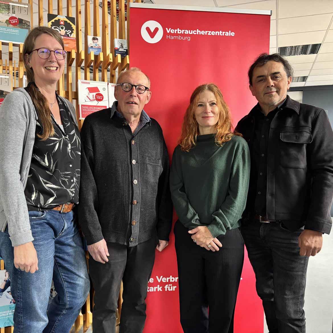 Verbraucherzentrale Hamburg: Team von Verbraucherzentrale im Quartier