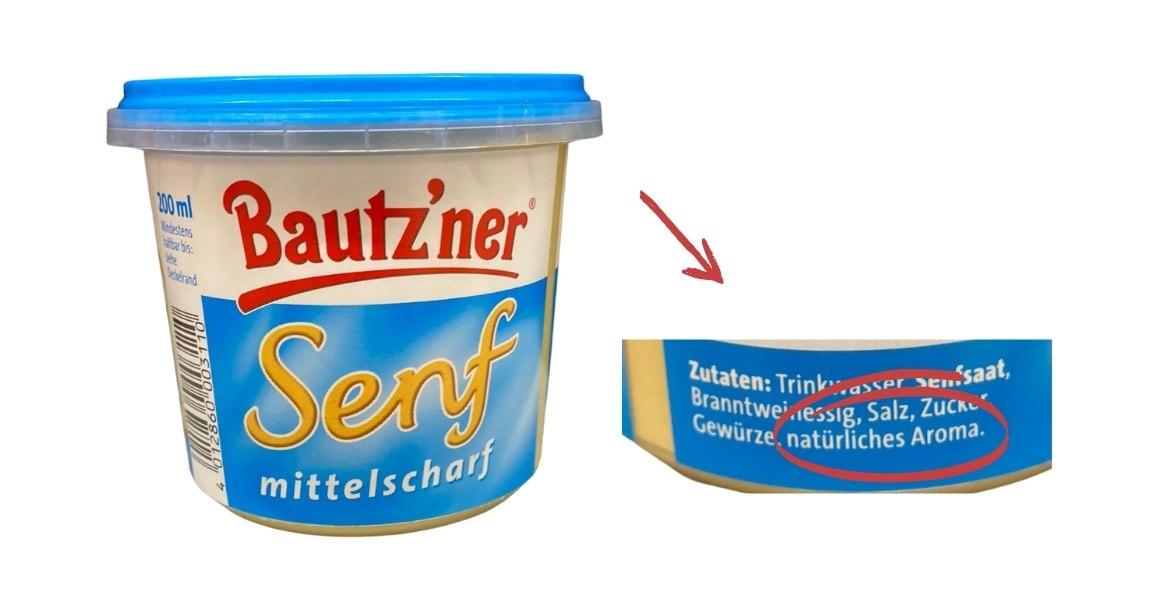 Lebensmittel mit Aroma: Bautz'ner Senf mittelscharf (2021)