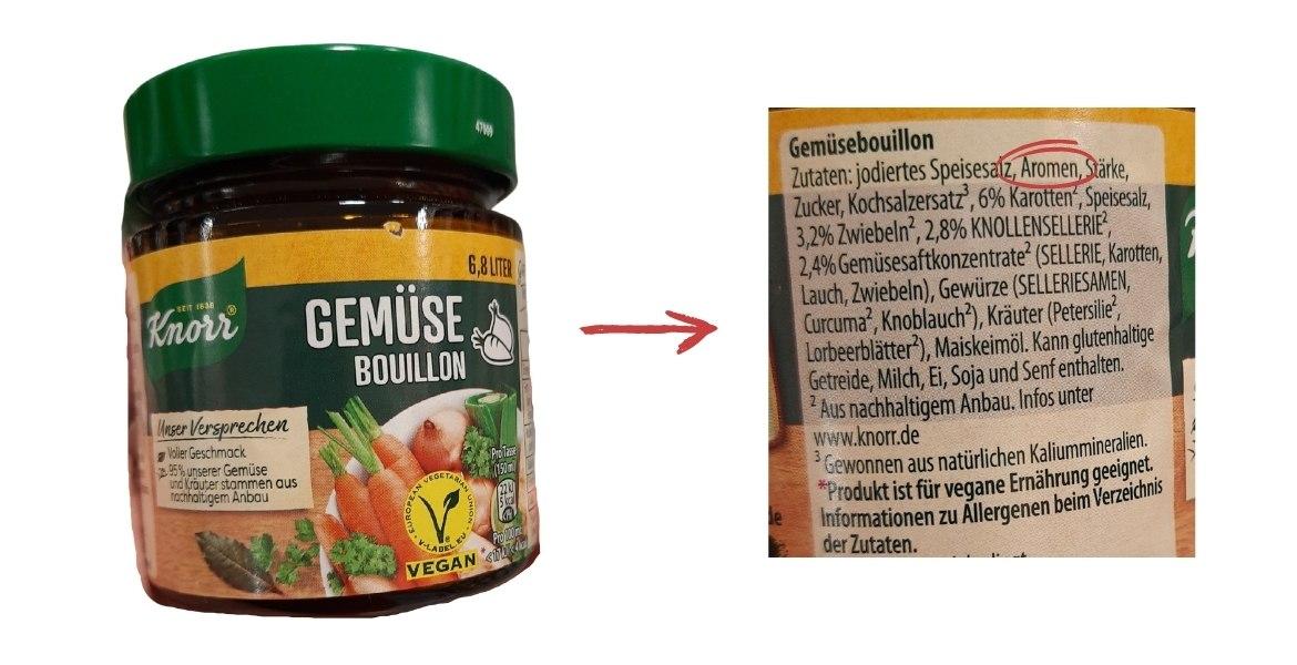 Lebensmittel mit Aroma: Knorr Gemüsebouillon (2021)