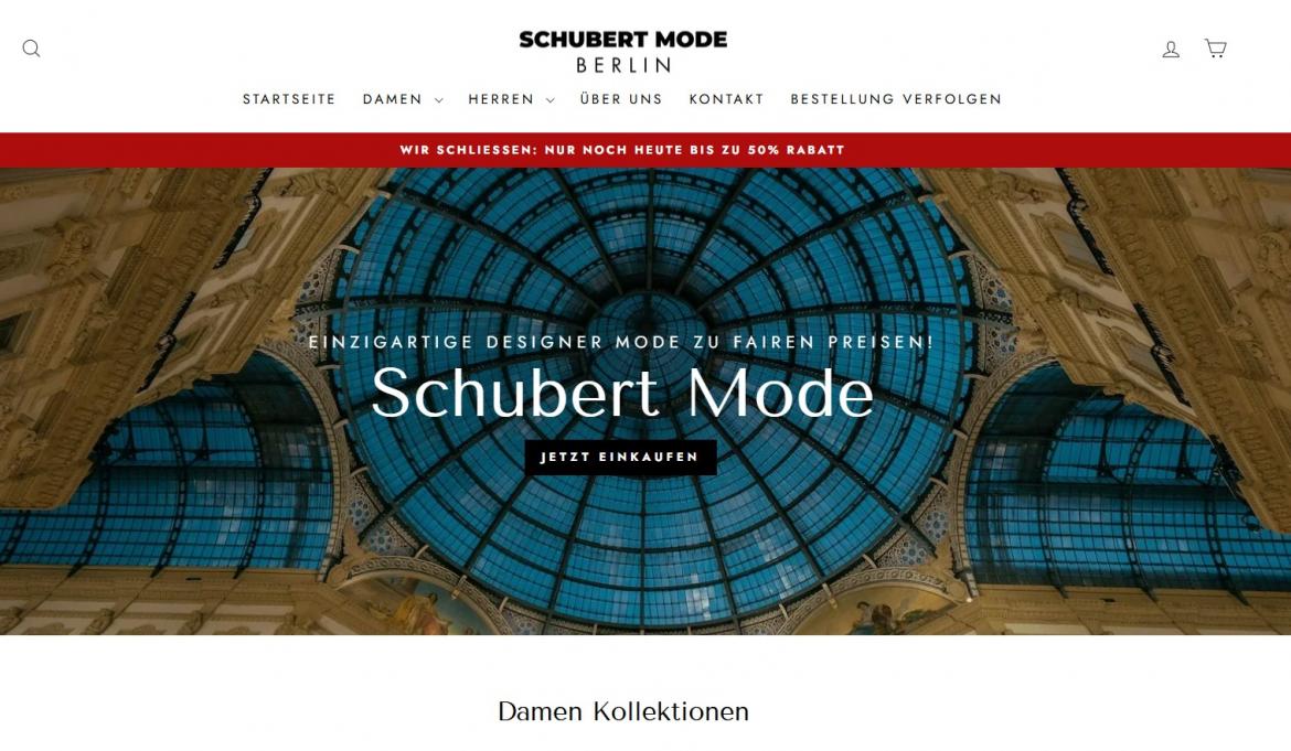 China-Shop: schubertmode.de (2026)