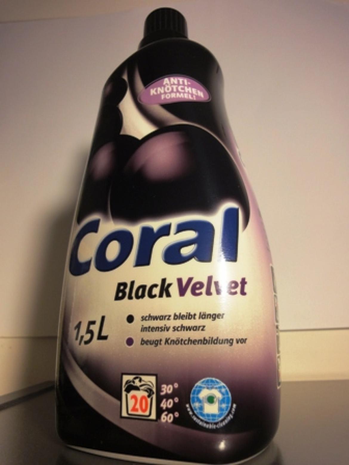 Flasche Coral Black Velvet