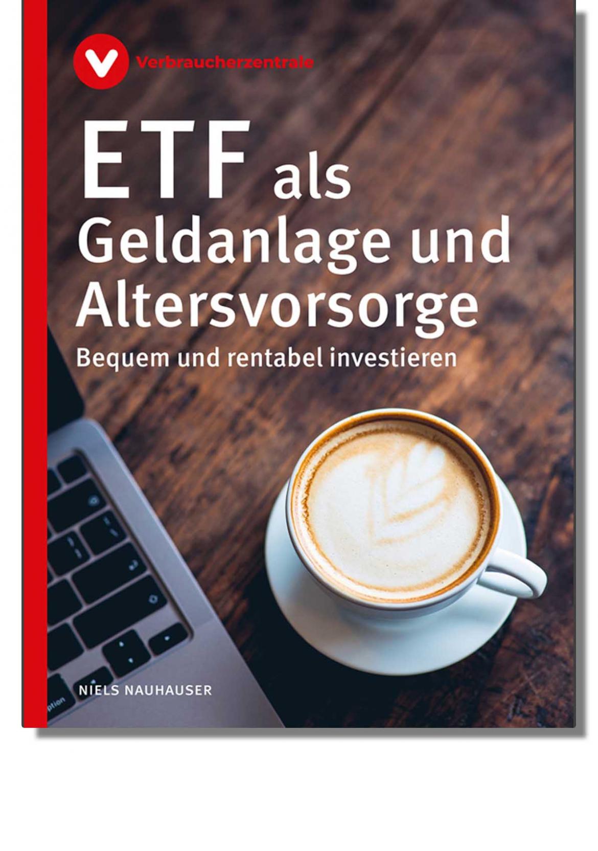Titelcover des Ratgebers: ETF für Geldanlage und Altersvorsorge