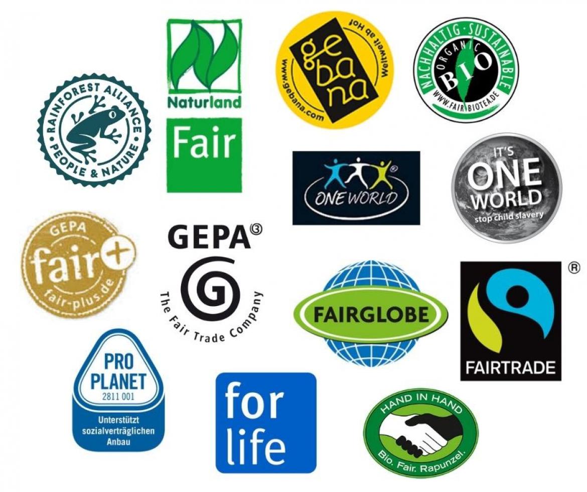 Fairtrade: Übersicht verschiedener Siegel (2022)