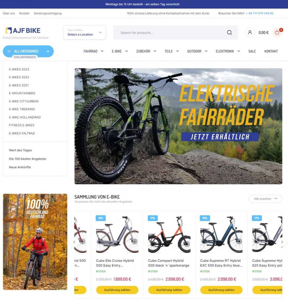 Fake-Shop: ajf-bike.de (2023)