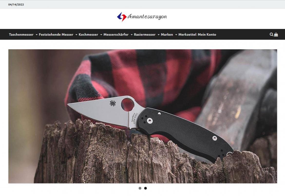 Fake-Shop: amantesaragon.com (2023)