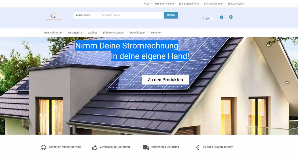 Fake-Shop:  begra-photovoltaik.com (2023)