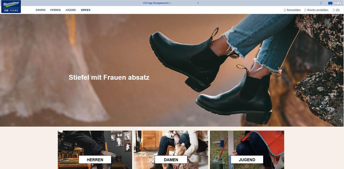 Fake-Shop: blundstonedeutschland.de (2022)