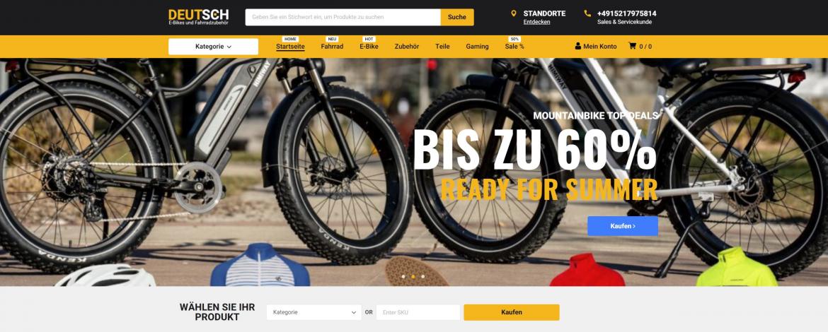 Fake-Shop: deutschbikes.com (2022)