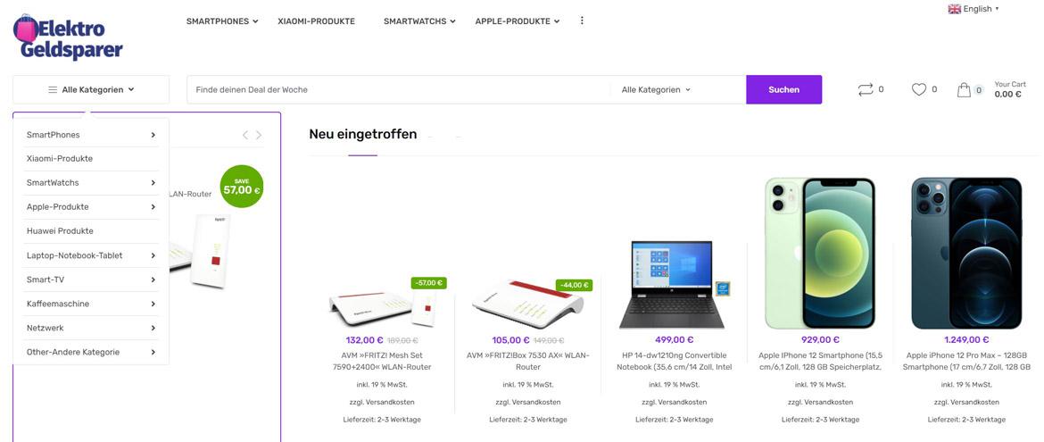 Fake-Shop: elektro-geldsparer.com (2021)