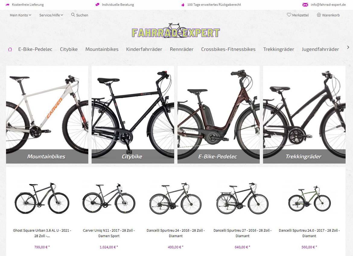 Fake-Shop: fahrrad-expert.de (2021)