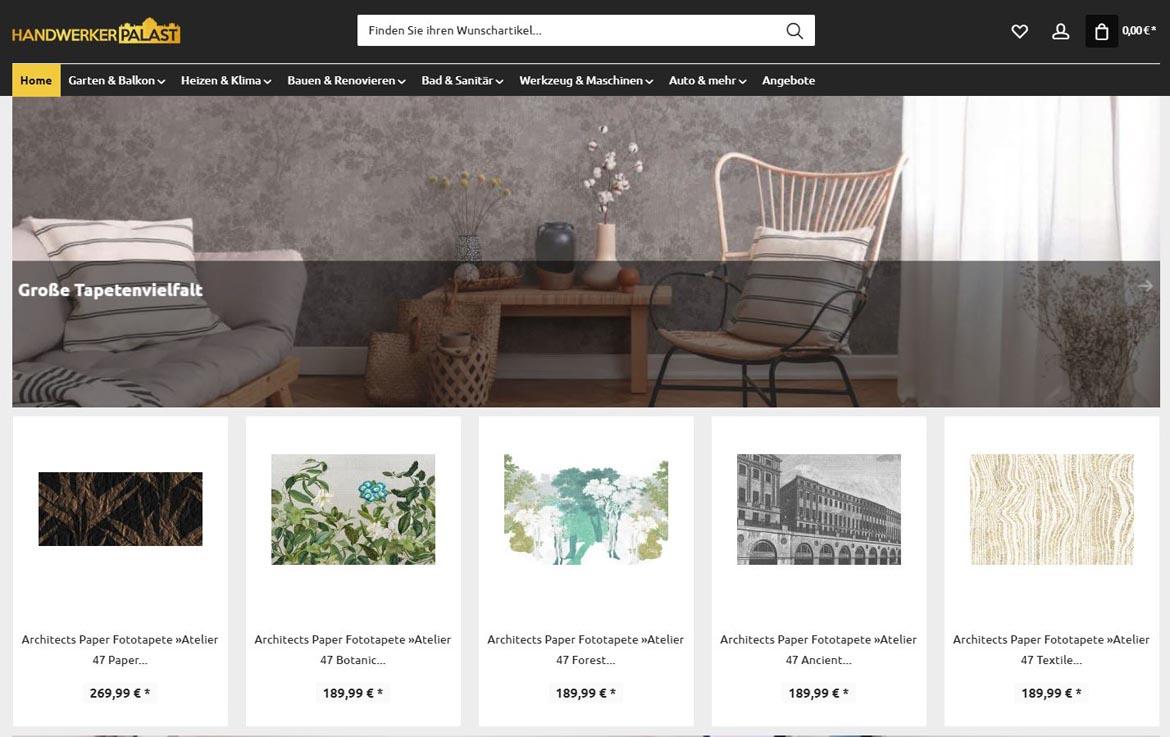Fake-Shop: handwerkerpalast.de (2021)