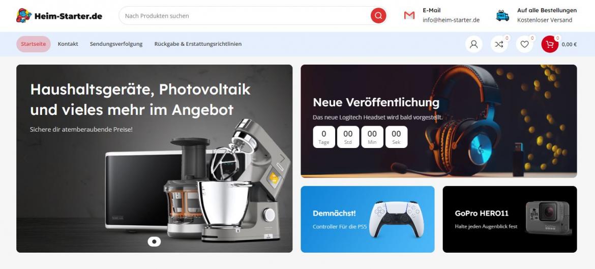 Fake-Shop: heim-starter.de (2023)