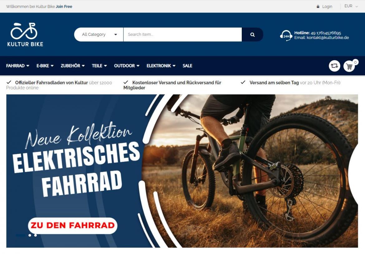 Fake-Shop: kulturbike.de (2023)