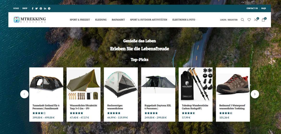 Fake-Shop: mtrekking.de (2023)