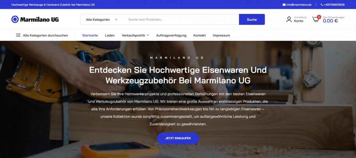 Fake-Shop: marmilano.de (2023)