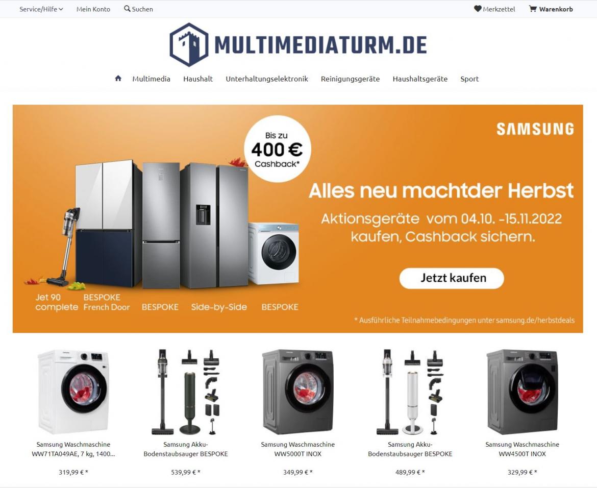 Fake-Shop: multimediaturm.de (2022)