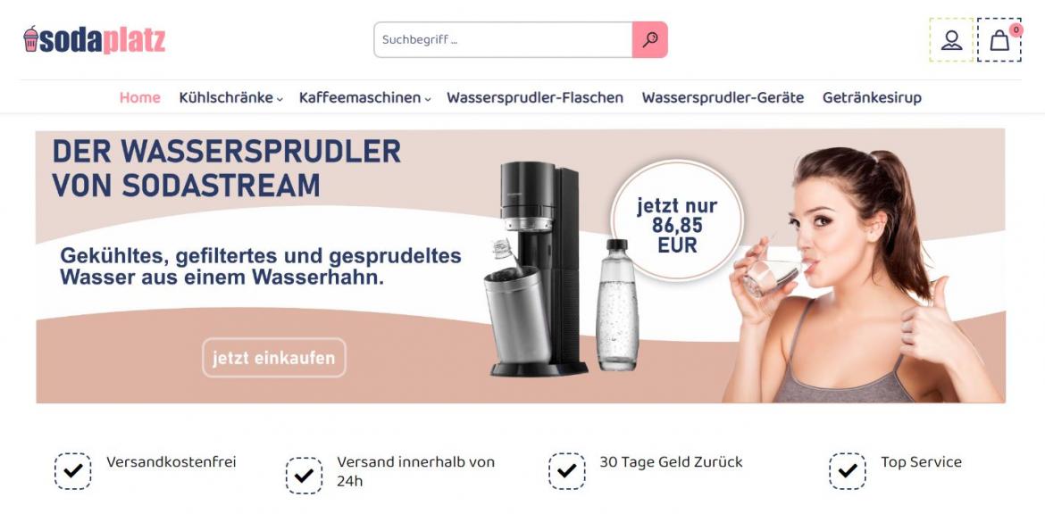 Fake-Shop: sodaplatz.de (2023)