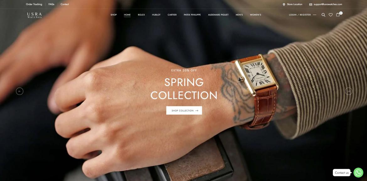 Fake-Shop: usrawatches.com (2022)