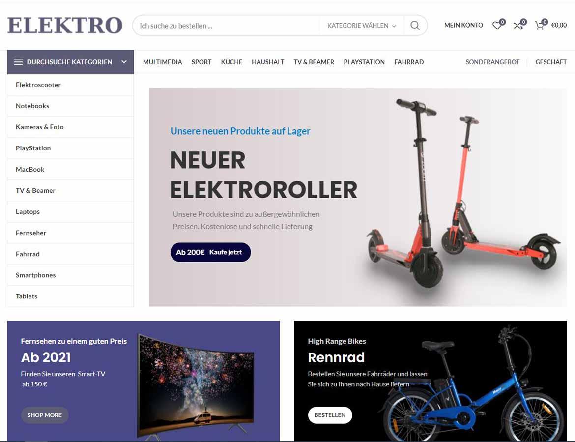 Fake-Shop: vpselektro.com (2021)