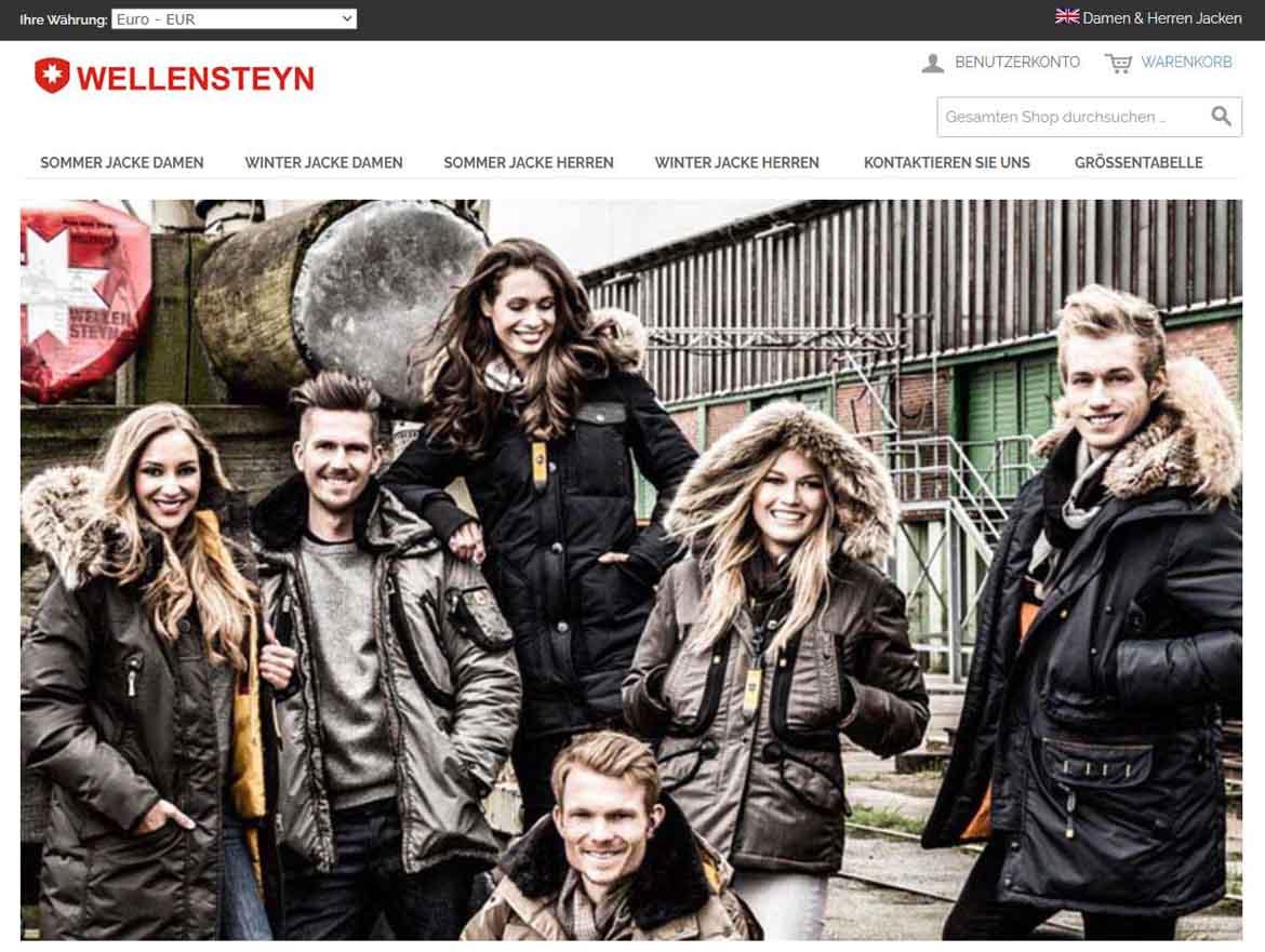 Fake-Shop: wellensteynjacke.de (2021)