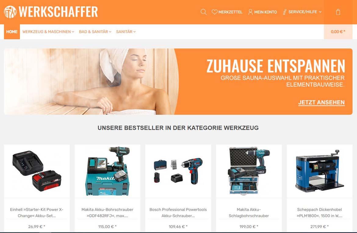 Fake-Shop: werkschaffer.com (2021)