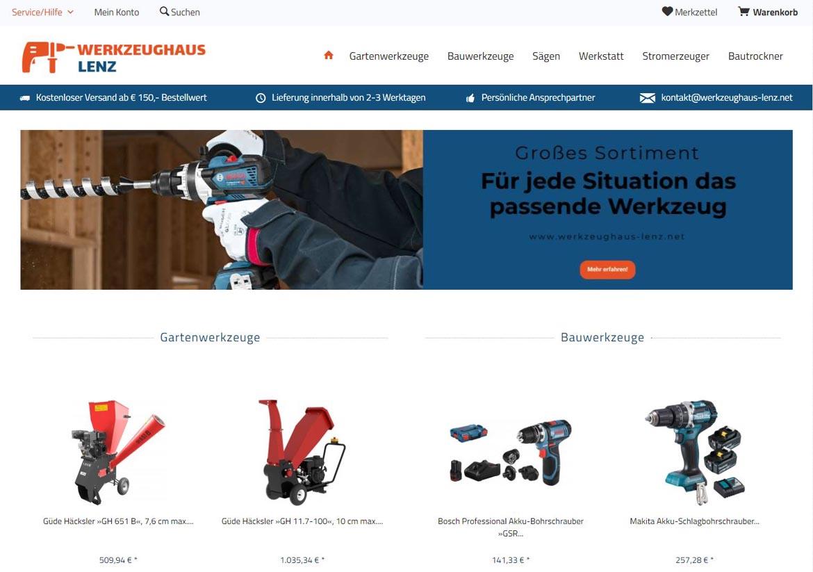 Fake-Shop: werkzeughaus-lenz.net (2021)