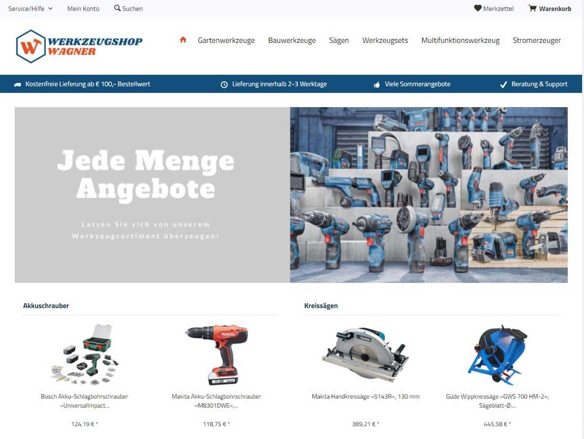 Fake-Shop: werkzeugshop-wagner.de (2021)