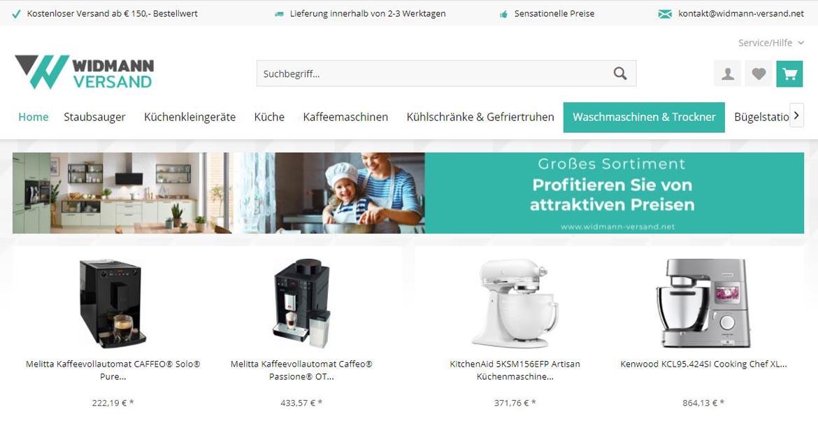 Fake-Shop: widmann-versand.net (2021)