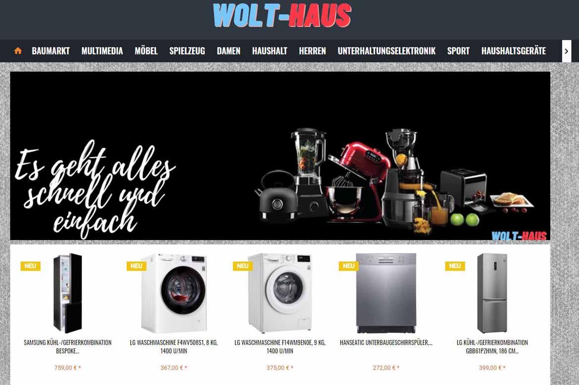 Fake-Shop: wolt-haus.de (2021)