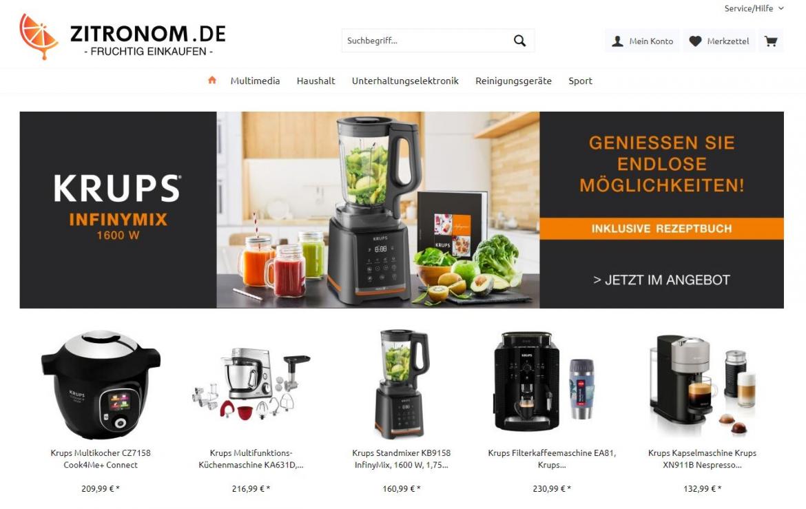 Fake-Shop: zitronom.de (2022)