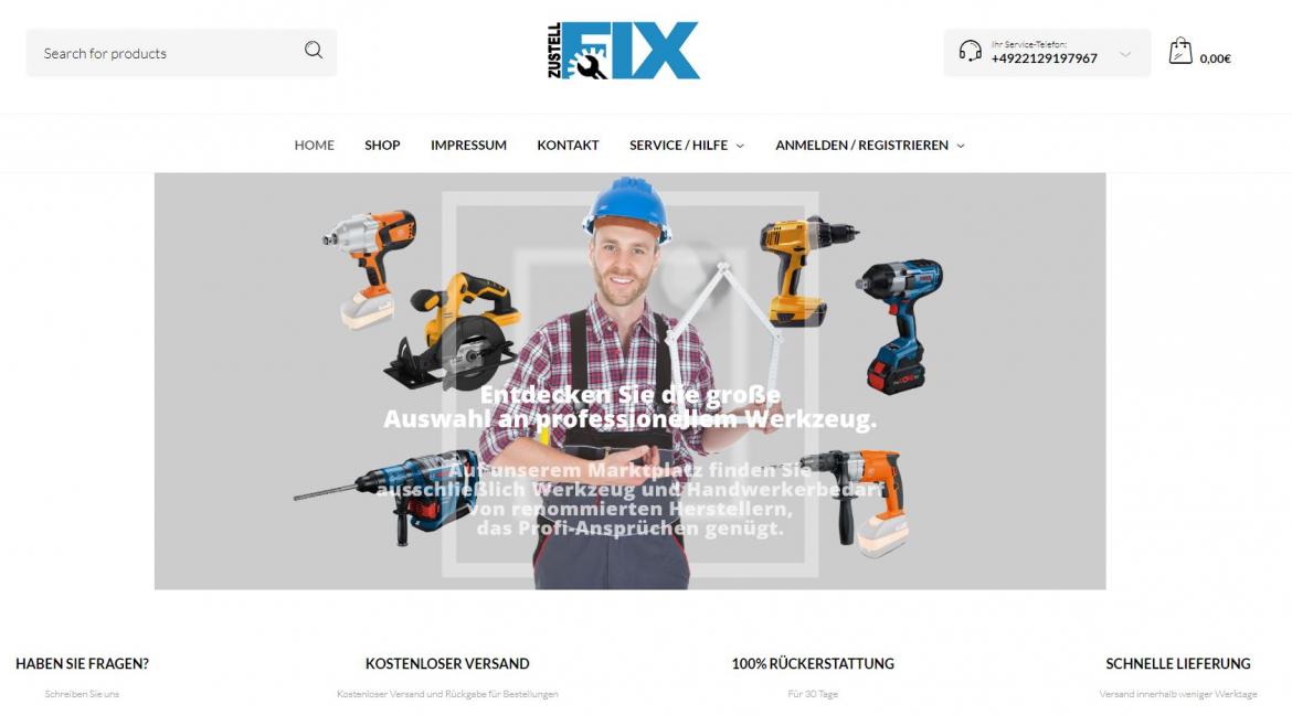 Fake-Shop: zustell-fix.de (2022)