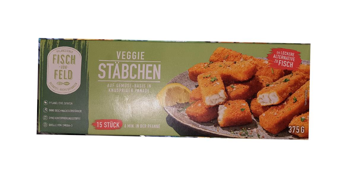 Fisch-Alternativen: Fisch vom Feld Veggie Stäbchen, Frosta Tiefkühlkost GmbH