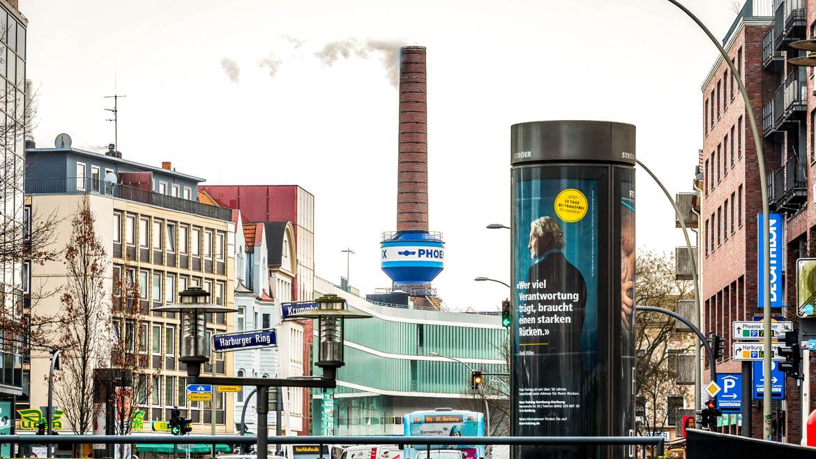 Quartier Harburg: Stadtansicht Gloria-Tunnel