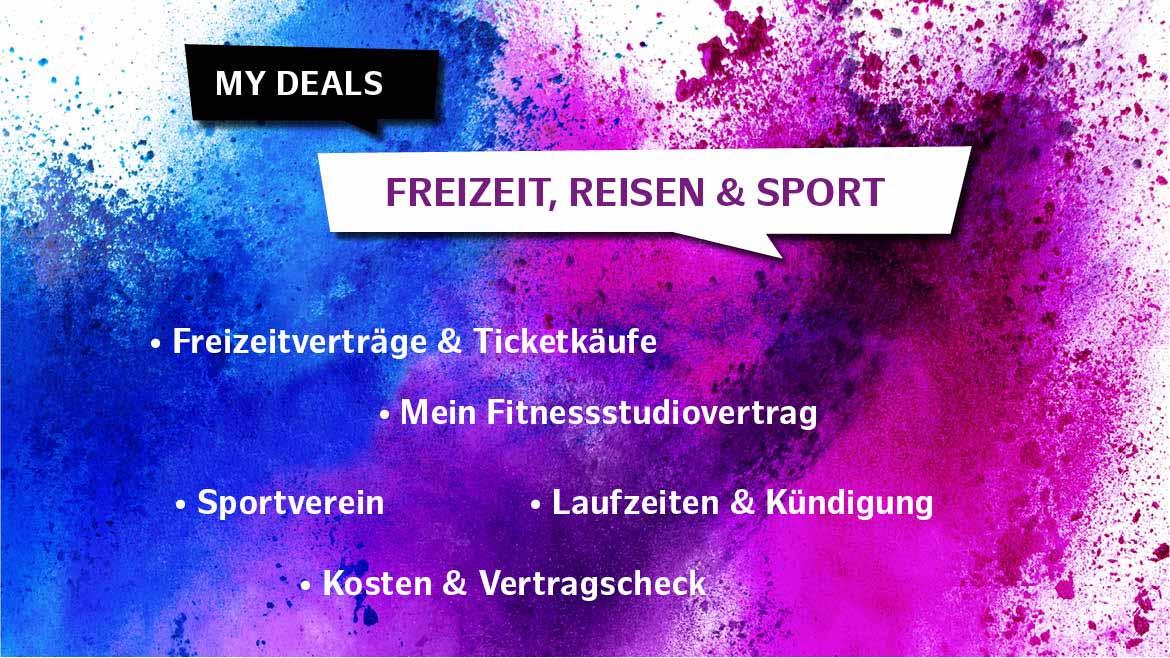Junge Leute: Freizeit, Reisen & Sport (Absolventen, Azubis, Studierende)